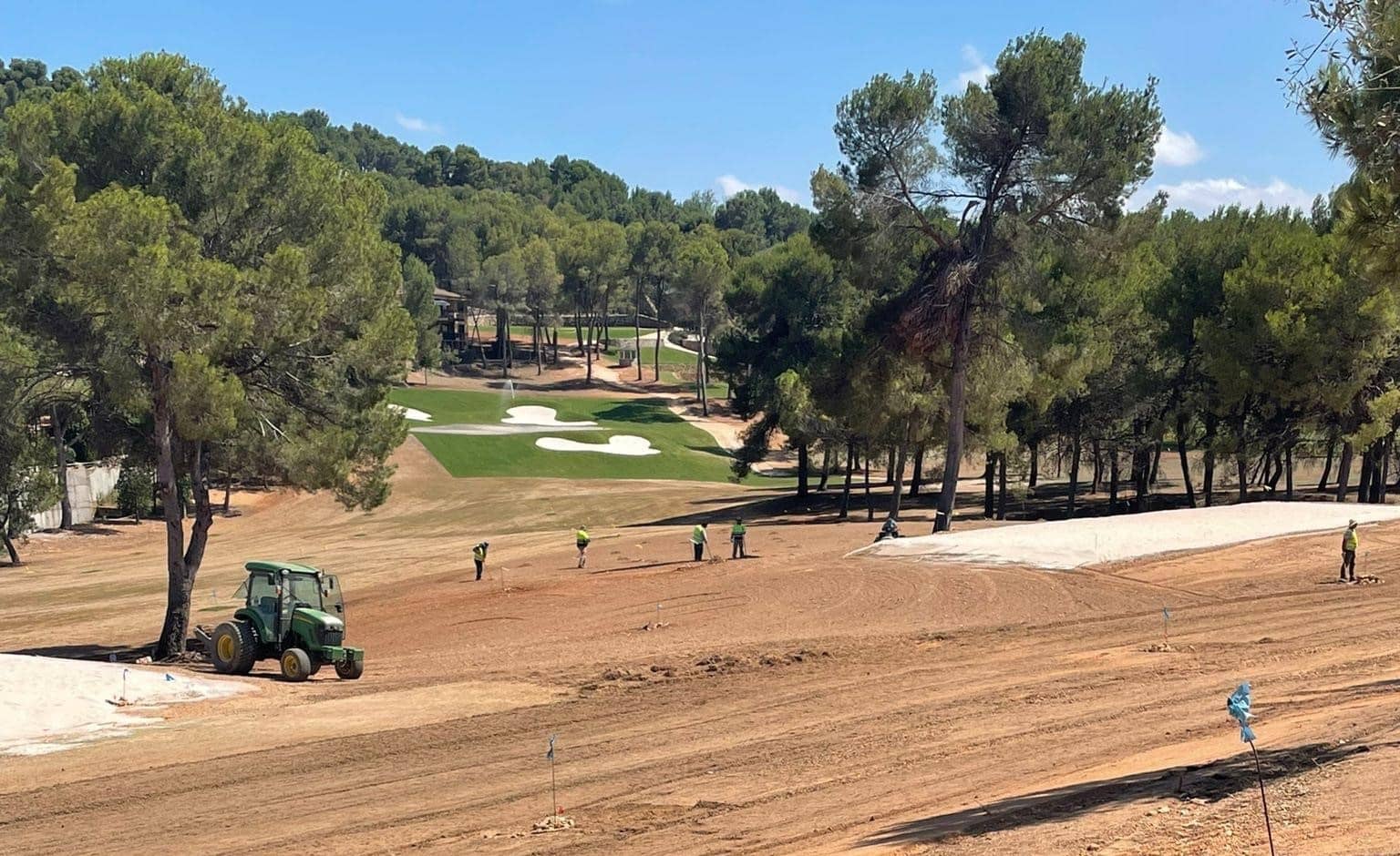 Campo de Golf - Césped Natural - Tepeservi